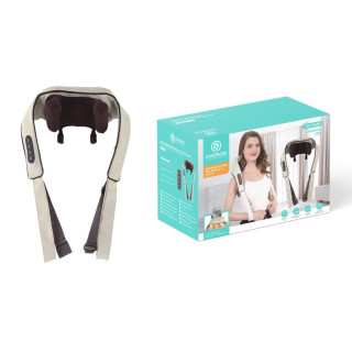 CIAOBOSI® Masseur shiatsu nuque épaule – Massage Cervical électrique 3D sans fil, intensité réglable, Rechargeable 2000mAh – pou